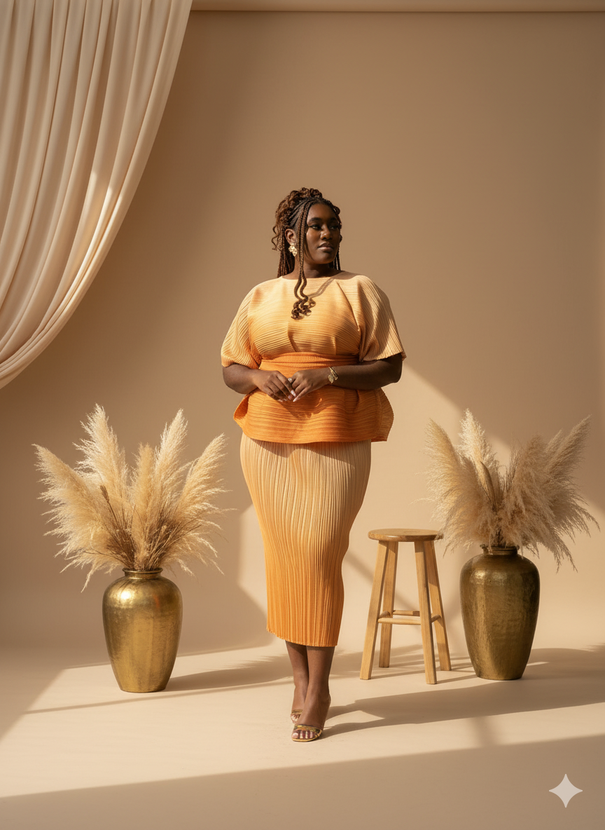 Esther Pleated Set (PRE-ORDER)